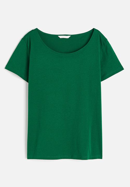 H&M - Cotton t-shirt - green