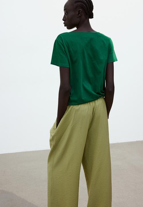 H&M - Cotton t-shirt - green
