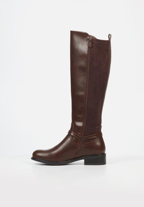 Butterfly Feet - Huda 14 riding boot - chocolate