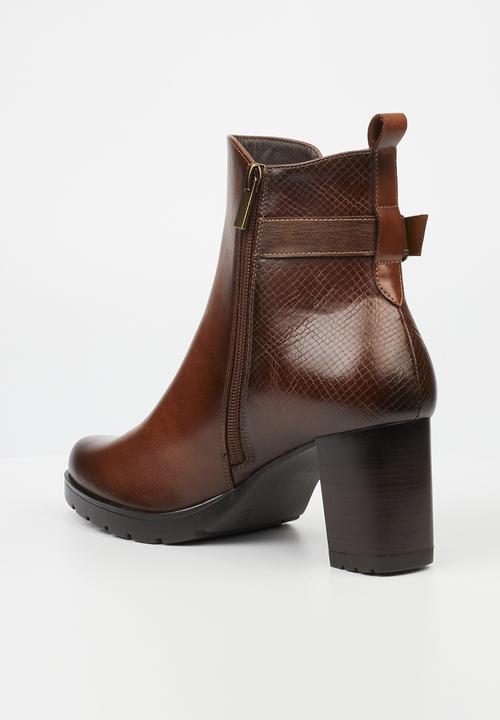 Butterfly Feet - Kylin 1 block heel boot - tan