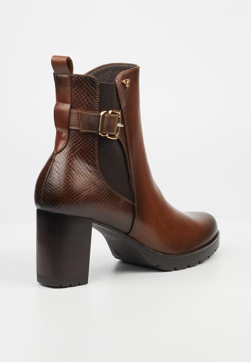 Butterfly Feet - Kylin 1 block heel boot - tan