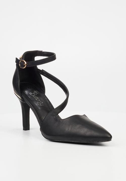 Butterfly Feet - Liorah 1 ankle strap - black