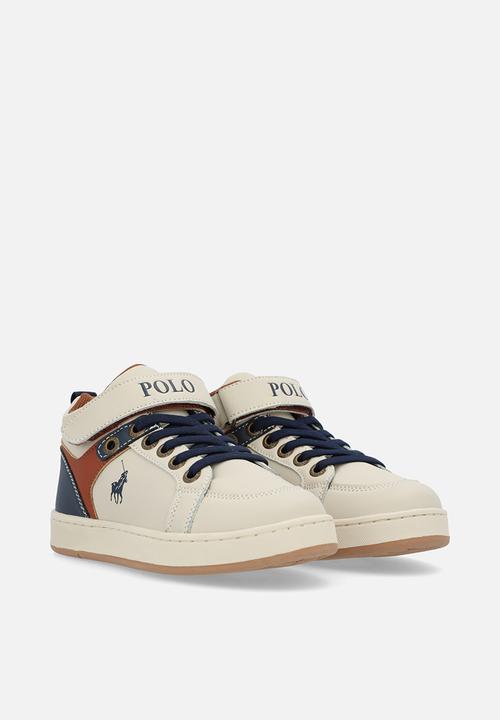 POLO - Velcro high top sneaker - neutral