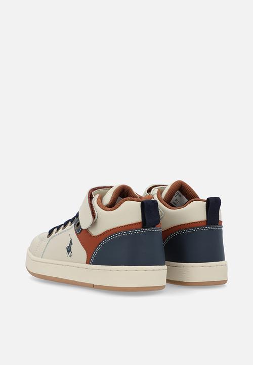 POLO - Velcro high top sneaker - neutral