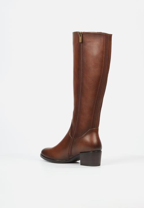 Butterfly Feet - Tacoma 1 block heel boot - brown