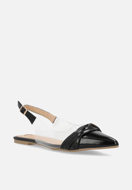 Footwork - Vendine slingback - black