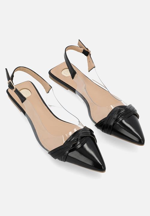 Footwork - Vendine slingback - black