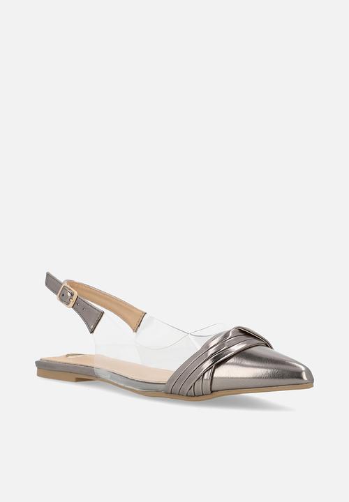 Footwork - Vendine slingback - pewter