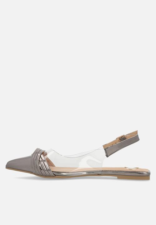 Footwork - Vendine slingback - pewter