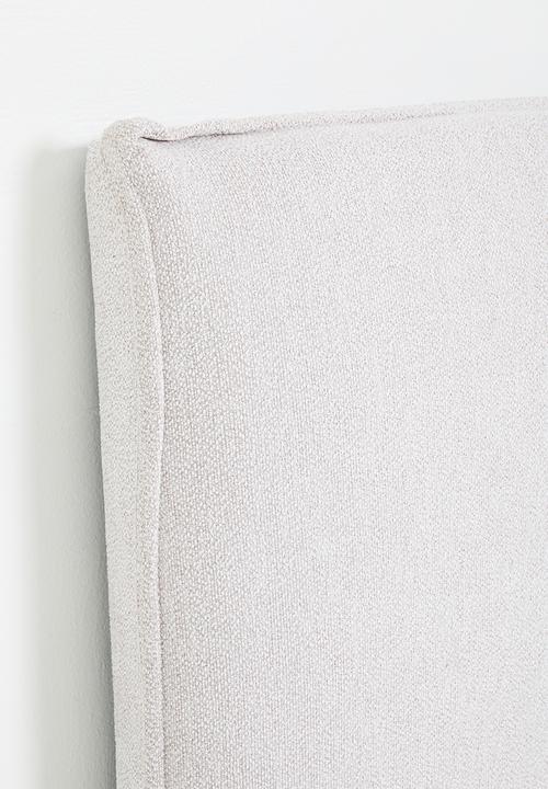 Sixth Floor - Detroit flange headboard - Oyster