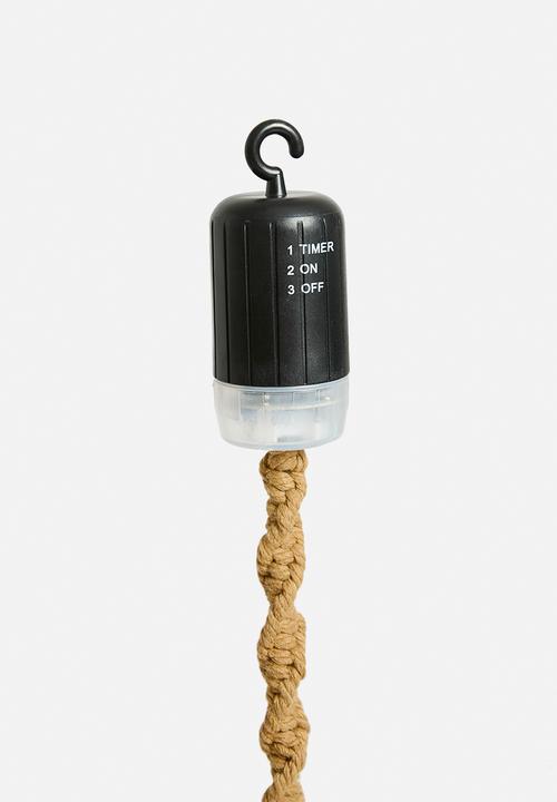 H&S - Hook-up LED pendant - natural