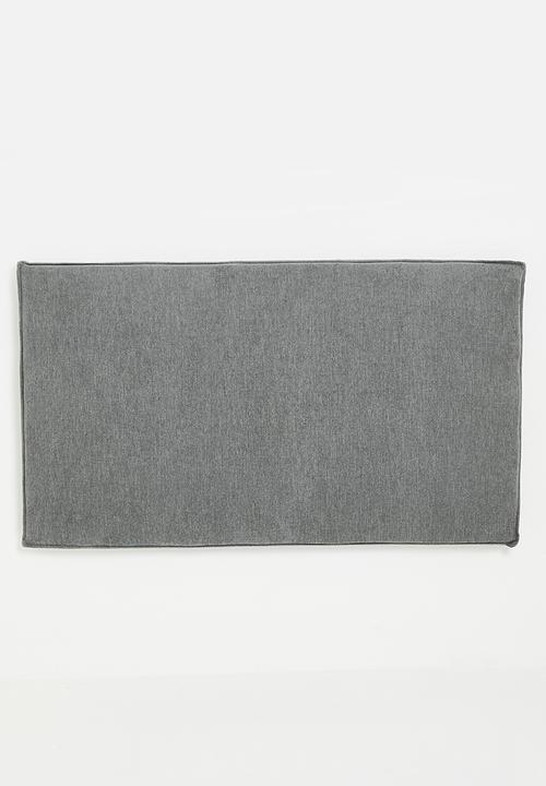 Sixth Floor - Detroit flange headboard - Grey