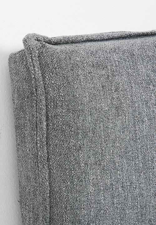 Sixth Floor - Detroit flange headboard - Grey