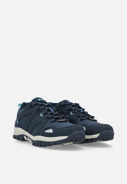 Hi-Tec - Aries Jnr - Navy Academy/ Pastel Turquoise/ Cool Gray