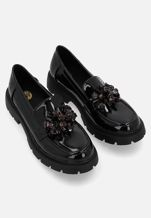 Footwork - Lorrine loafer - black