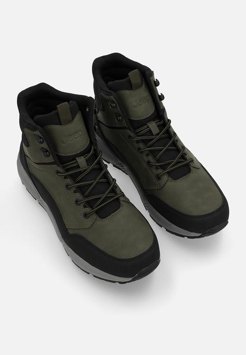JEEP - Compass boot - green & black