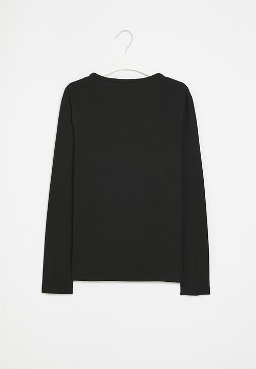 FILA - Cavalli Long Sleeve T-Shirt - Black