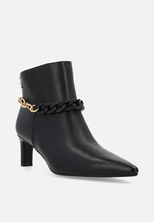 SISSY BOY - Dolly kitten heel ankle boot - black