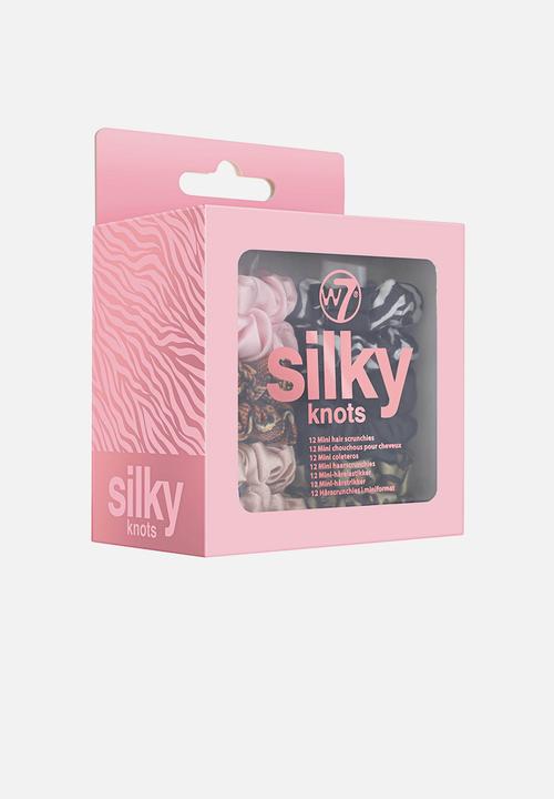 W7 Cosmetics - Silky Knots - 12 Pack Mini Hair Scrunchies