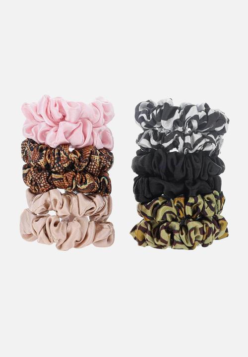 W7 Cosmetics - Silky Knots - 12 Pack Mini Hair Scrunchies
