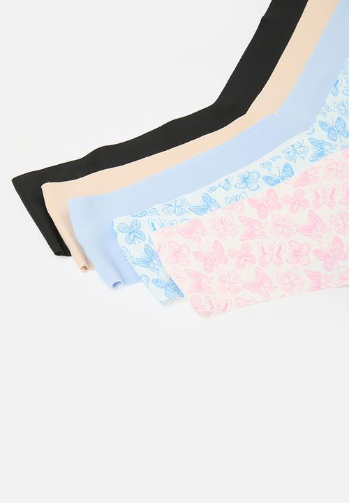Cotton On - The Invisible G String Brief 5 Pack - Multi