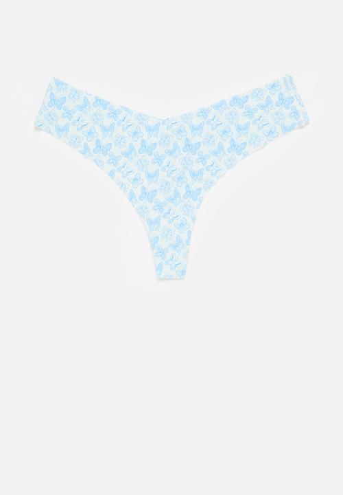 Cotton On - The Invisible G String Brief 3 Pack - Multi