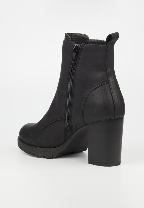 Miss Black - Delta 4 ankle boot - black