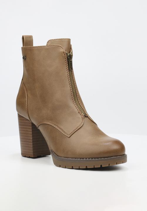 Miss Black - Delta 4 ankle boot - taupe