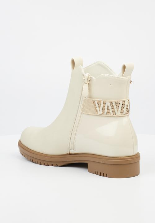 Miss Black - Radar 4 ankle boot - bone