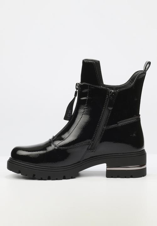 Miss Black - Vadar 2 heel trim boot - black