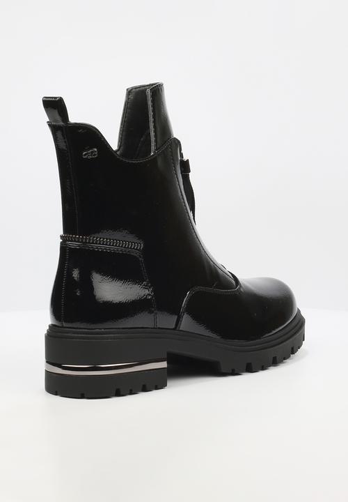 Miss Black - Vadar 2 heel trim boot - black