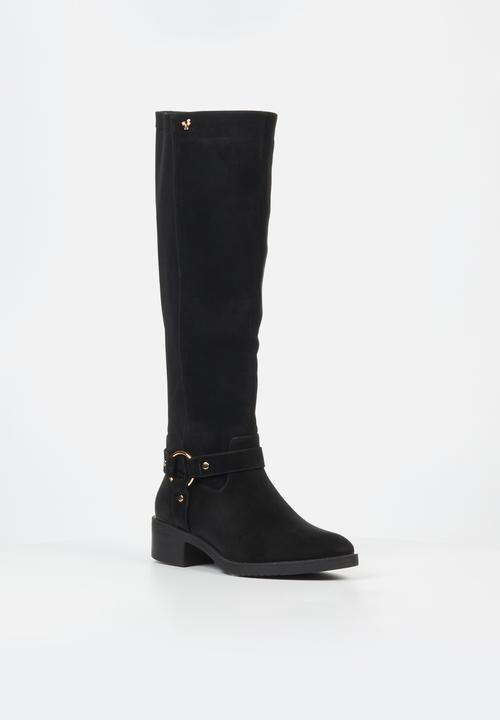 Butterfly Feet - Scotia 1 block heel boot - black