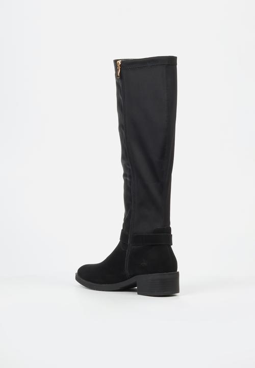 Butterfly Feet - Scotia 1 block heel boot - black