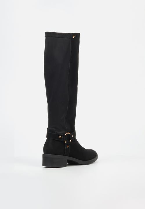 Butterfly Feet - Scotia 1 block heel boot - black