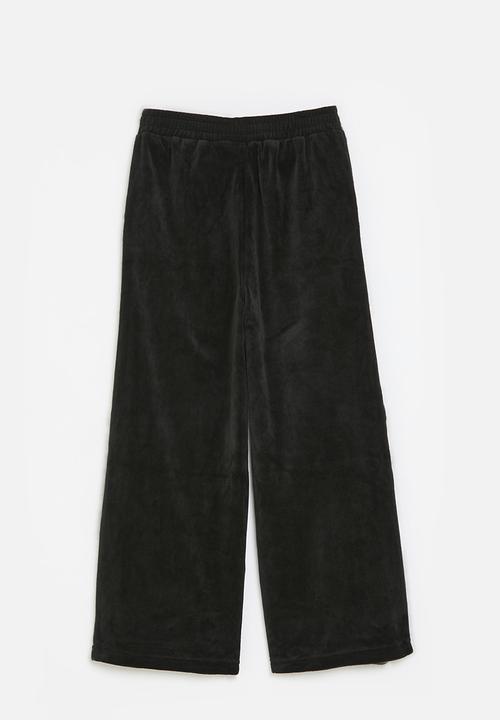 Levi’s® - Velour wide leg pant - caviar