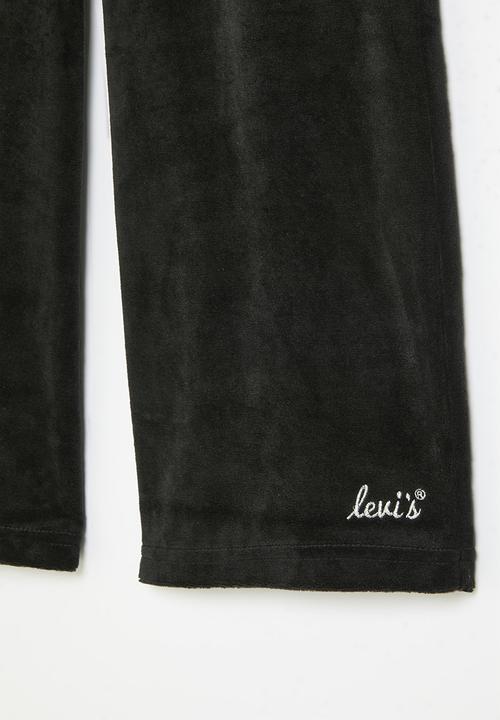 Levi’s® - Velour wide leg pant - caviar