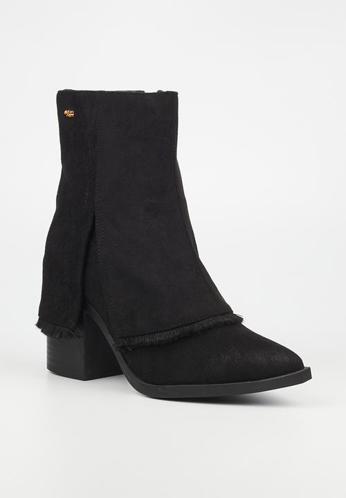 Miss Black - Cactus 1 heeled ankle boot - black