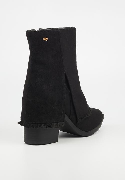 Miss Black - Cactus 1 heeled ankle boot - black
