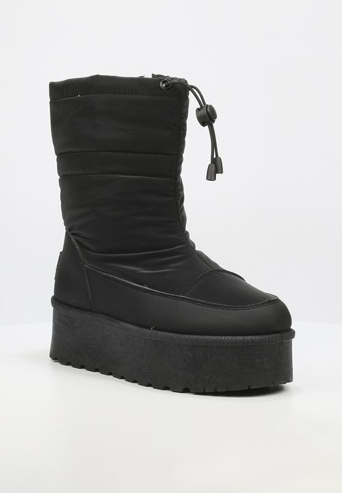 Miss Black - Bae 3 slip-on boot - black