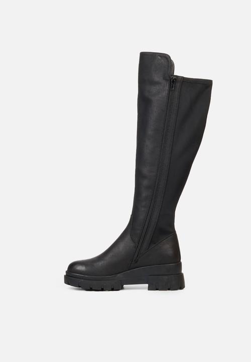 Rock & Co - Hunt 3 over the knee boot - black