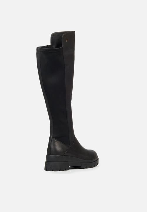 Rock & Co - Hunt 3 over the knee boot - black