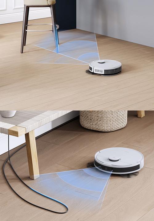 Ecovacs - Deebot N8 Pro Robot Vacuum Cleaner - white