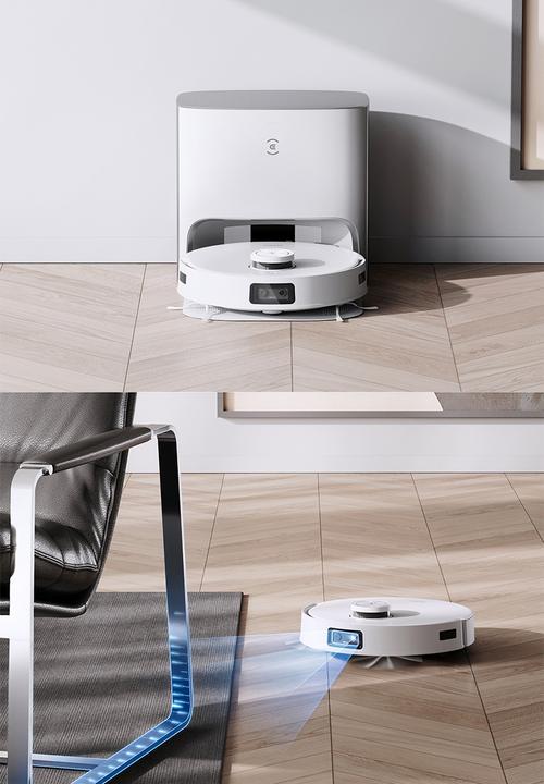 Ecovacs - Deebot T10 Plus Robot Vacuum Cleaner - white