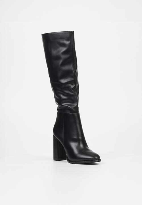 Miss Black - Shania 1 knee length boot - black