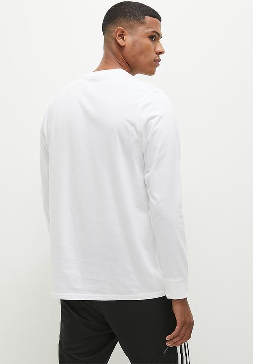 adidas Performance - Big logo BOS ls tee - white