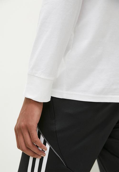 adidas Performance - Big logo BOS ls tee - white
