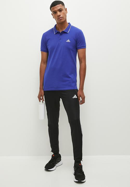 adidas Performance - Piquet polo 3 - mid blue