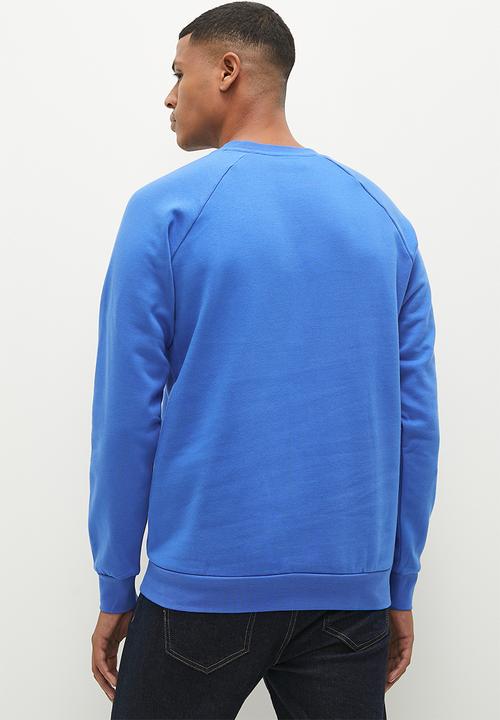 adidas Originals - Essential crew  sweatshirt - mid blue