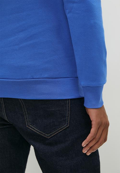 adidas Originals - Essential crew  sweatshirt - mid blue