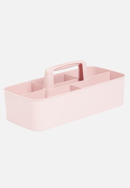 Storage Solutions - Stackable compartment box - pink